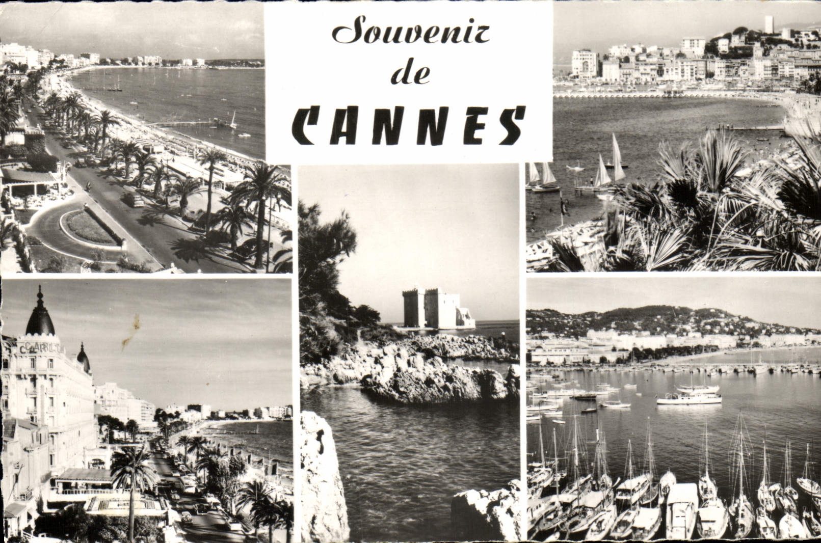 CPM Souvenir De Cannes