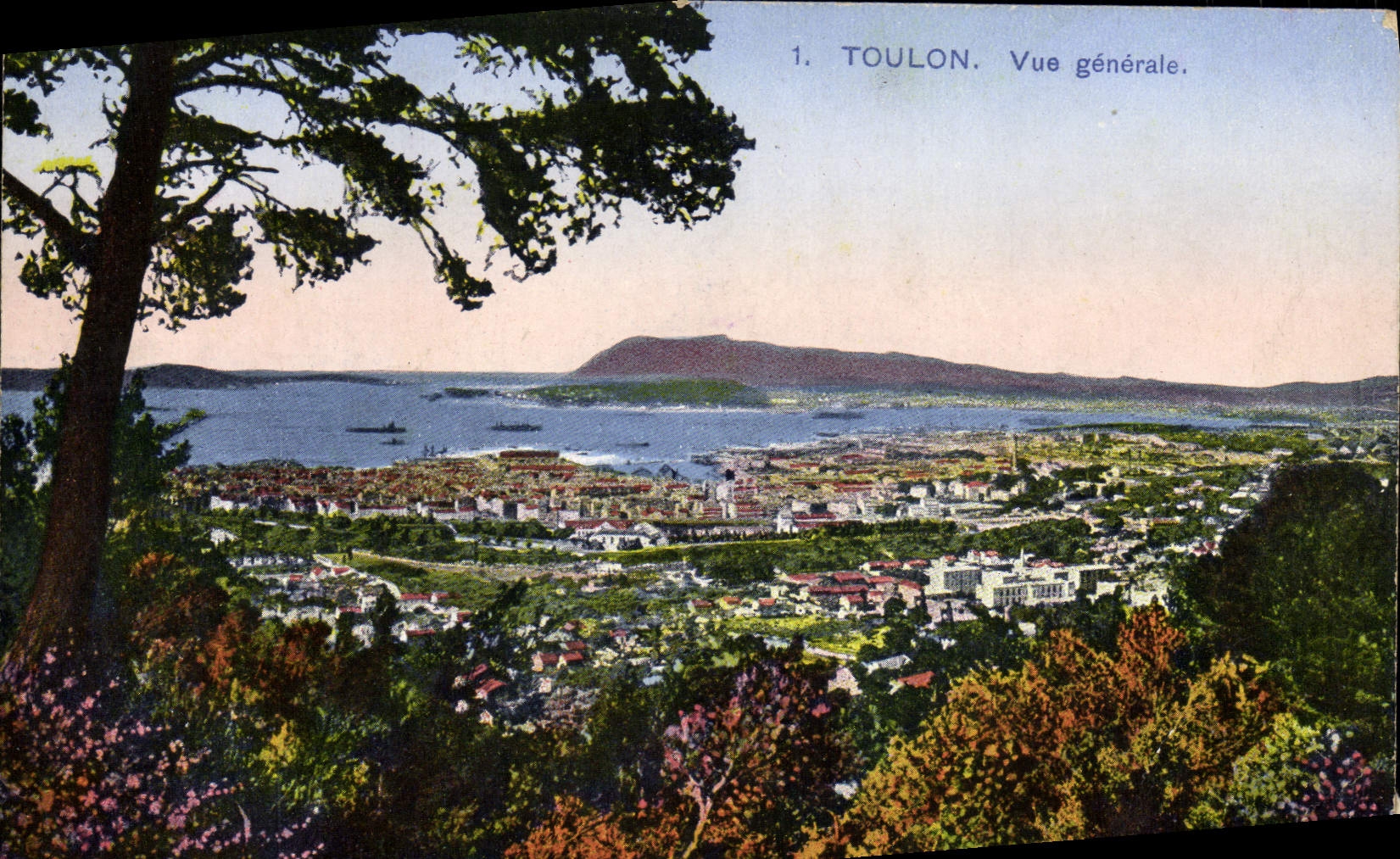 CPA Toulon Vue Generale
