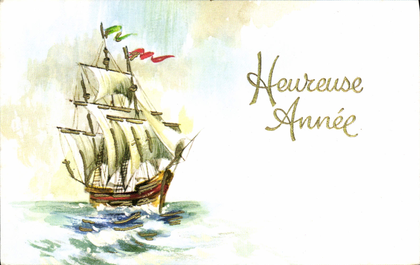 CPM Fantaisie Bateau 