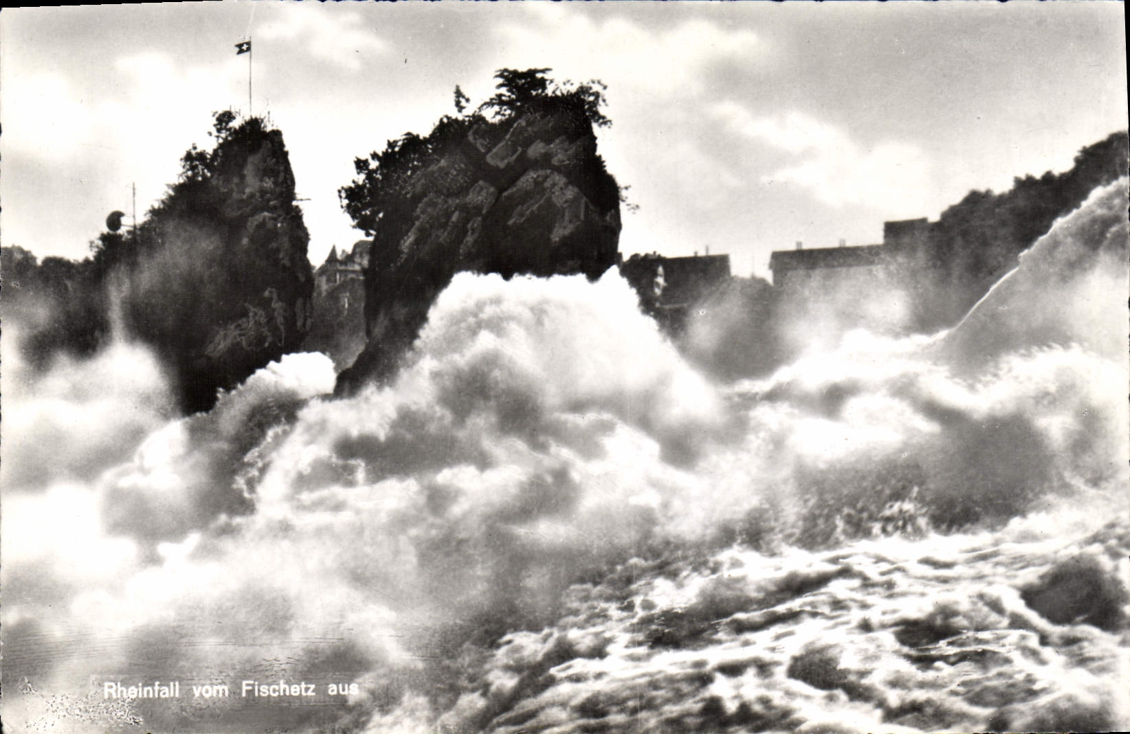 MODERN CARD Schlossen Worth amndt Rheinfall