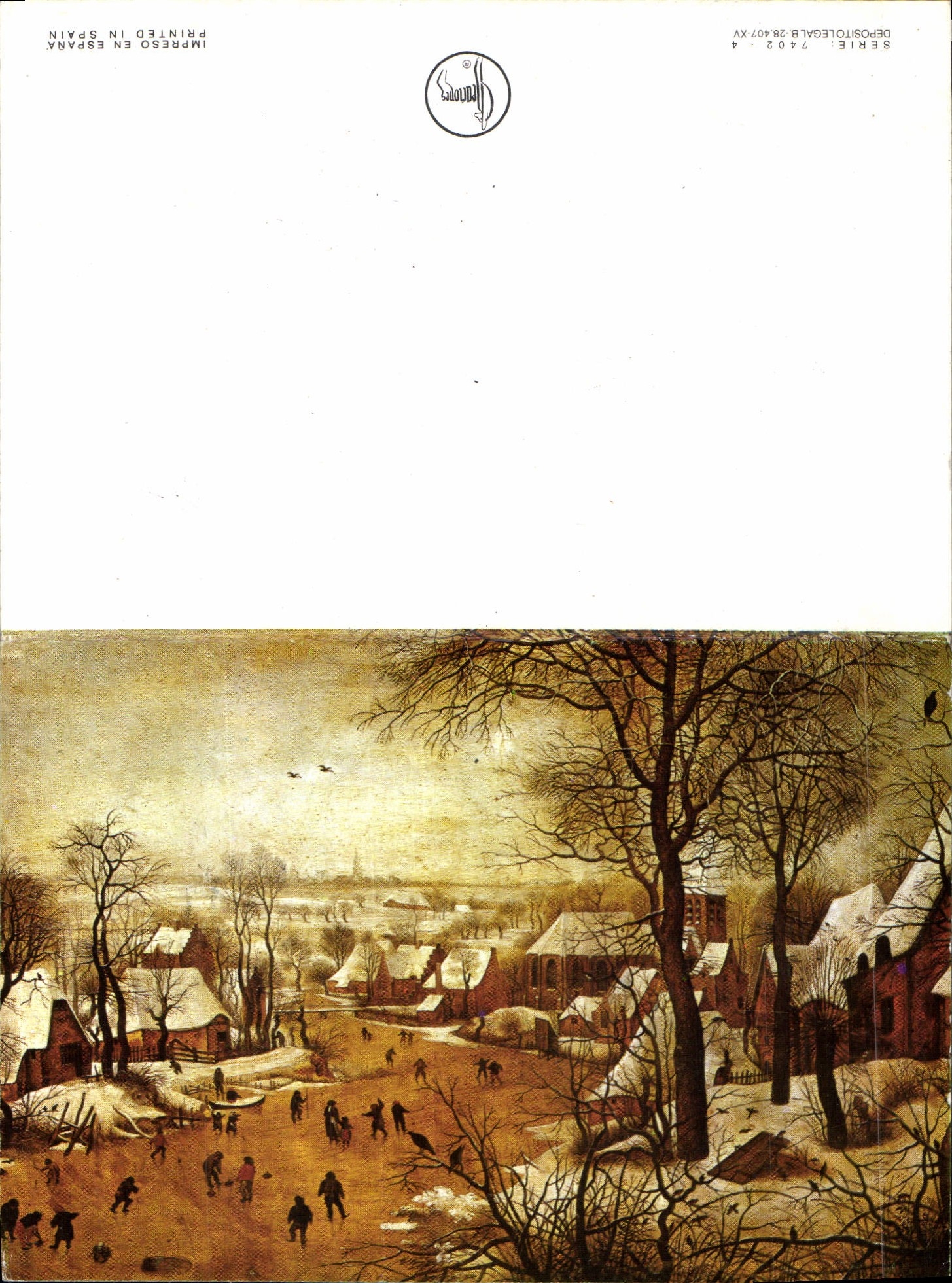 VINTAGE POSTCARD Seen air bridge City