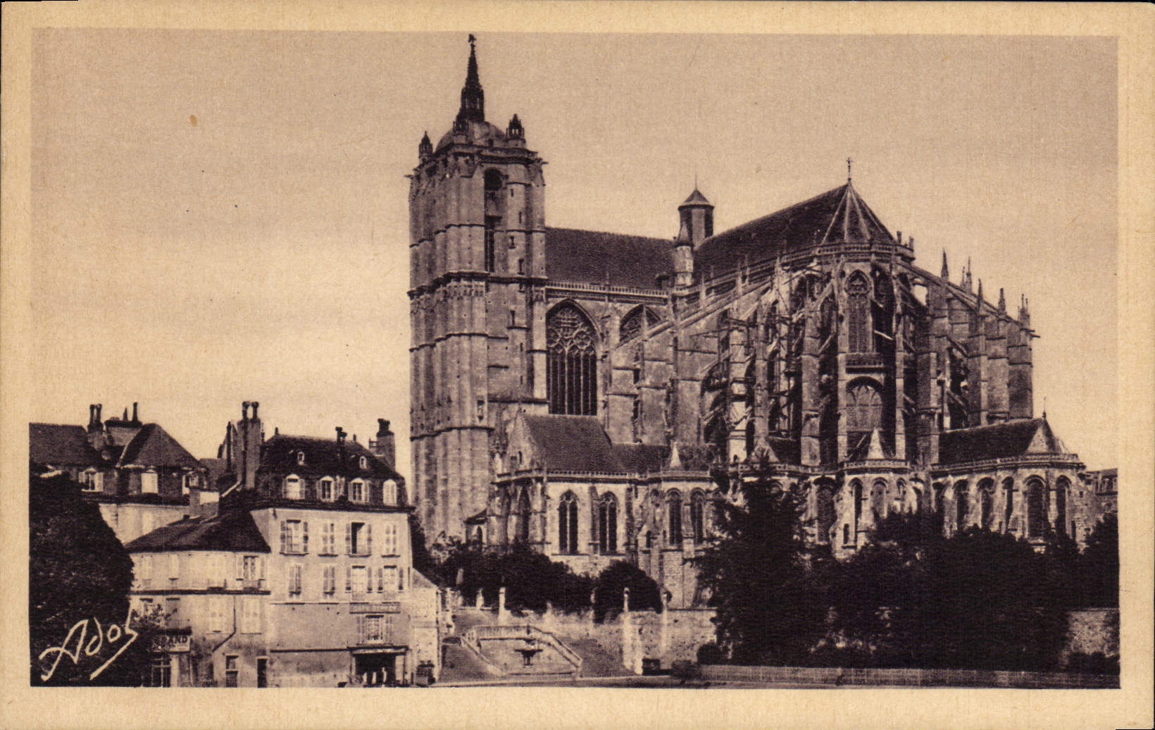CPA Le Mans Cathedrale St Julien
