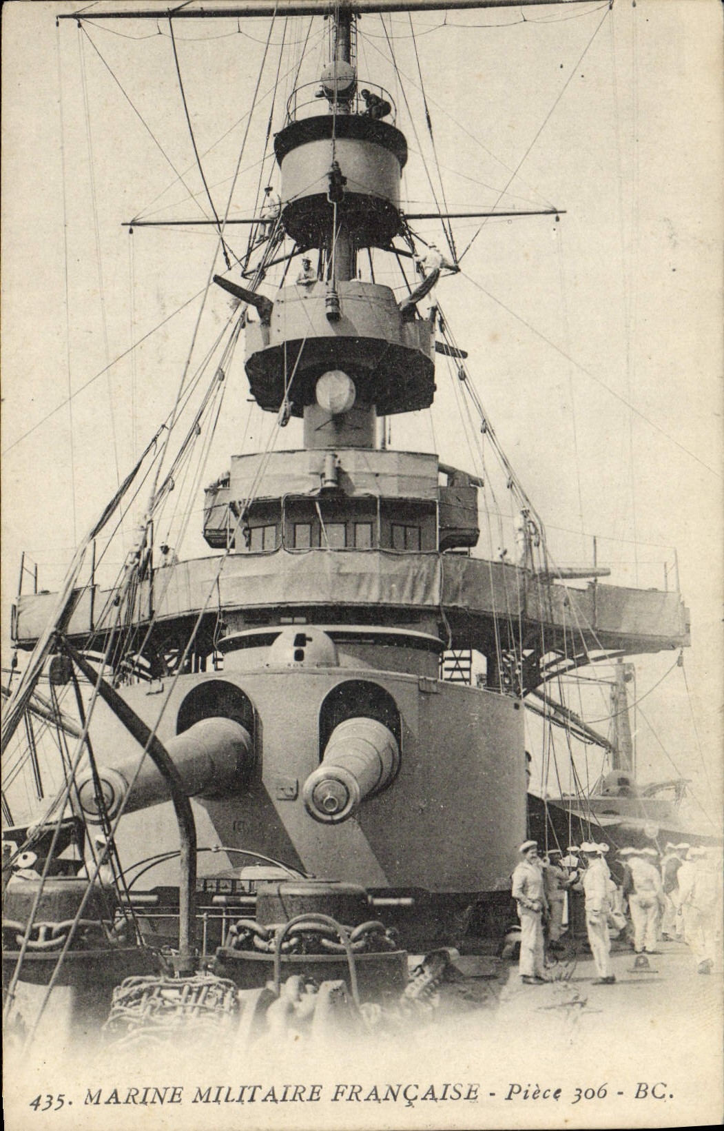 VINTAGE POSTCARD Warship Part 306