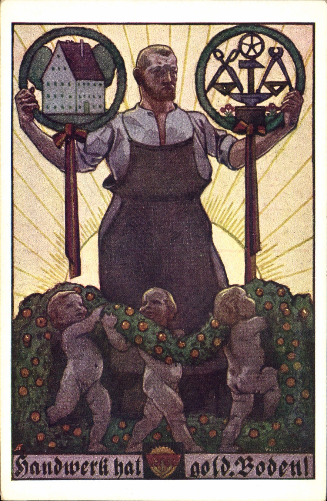 VINTAGE POSTCARD Illustrator Builder