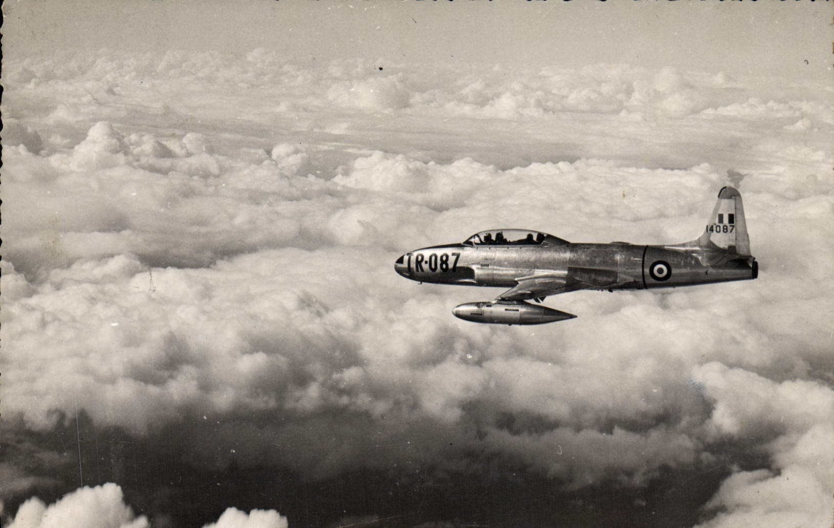 MODERN CARD Plane Aviation