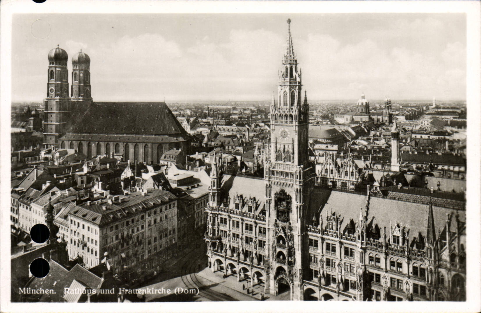 CPM Munchen Rathaus und Frattenkirche Dom 