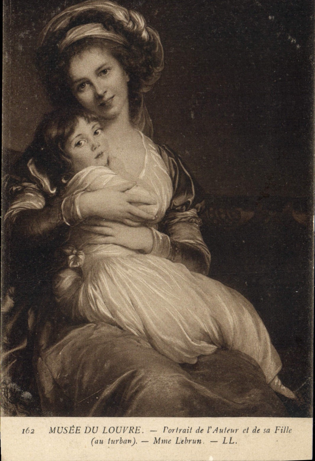 CPA Musee Du Louvre Mme Lebrun 