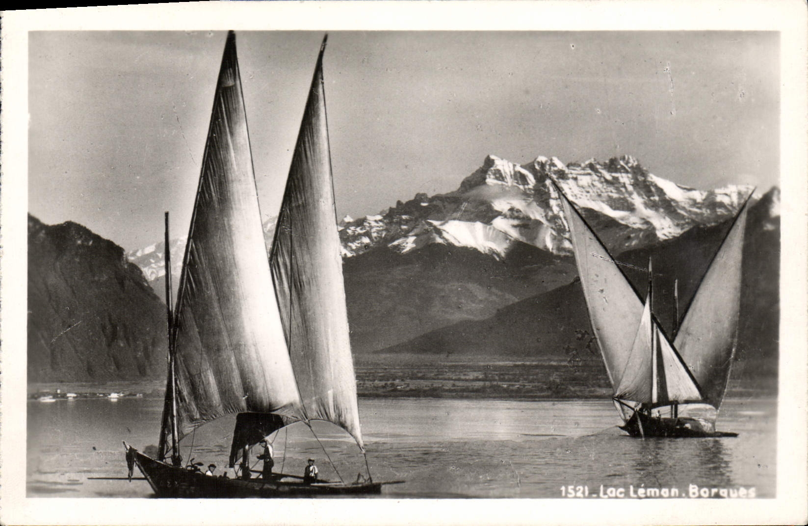 MODERN CARD Lake Leman Boats Boats