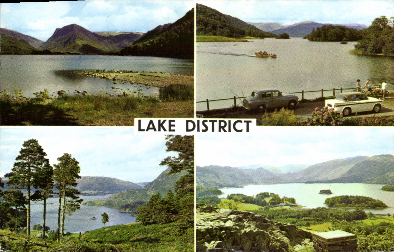 MODERN CARD Lake Ullswater District