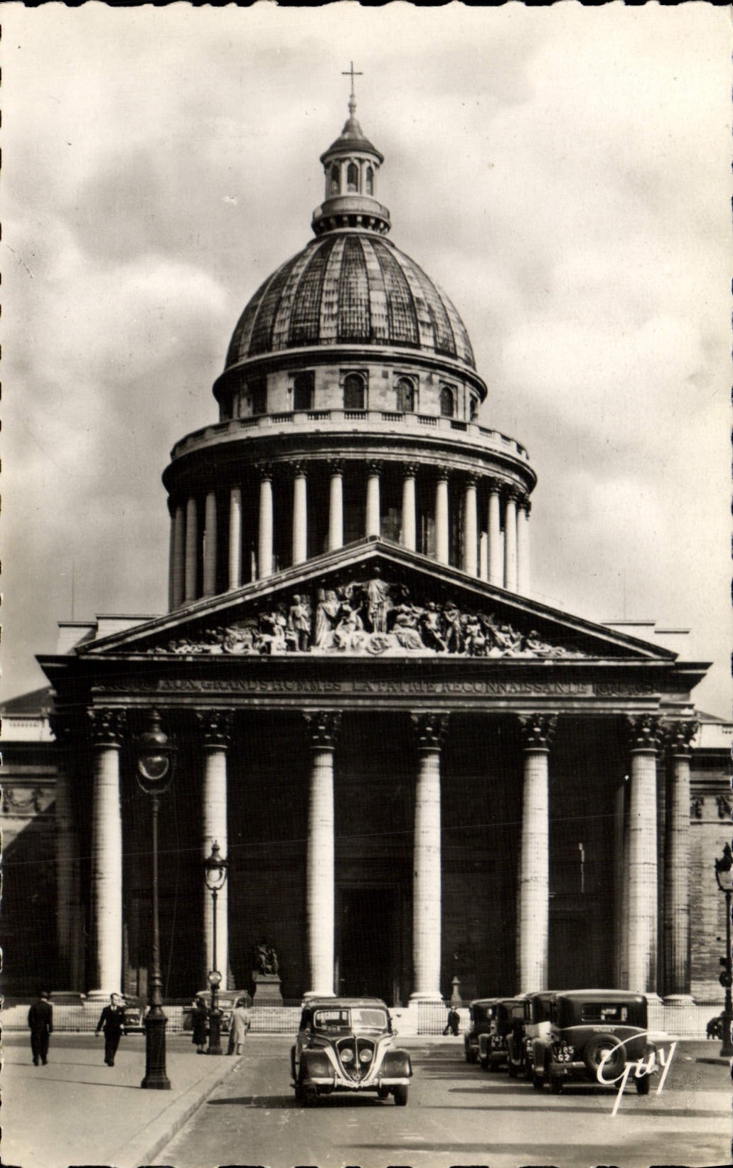 MODERN CARD Paris And Its Wonders the Pantheon