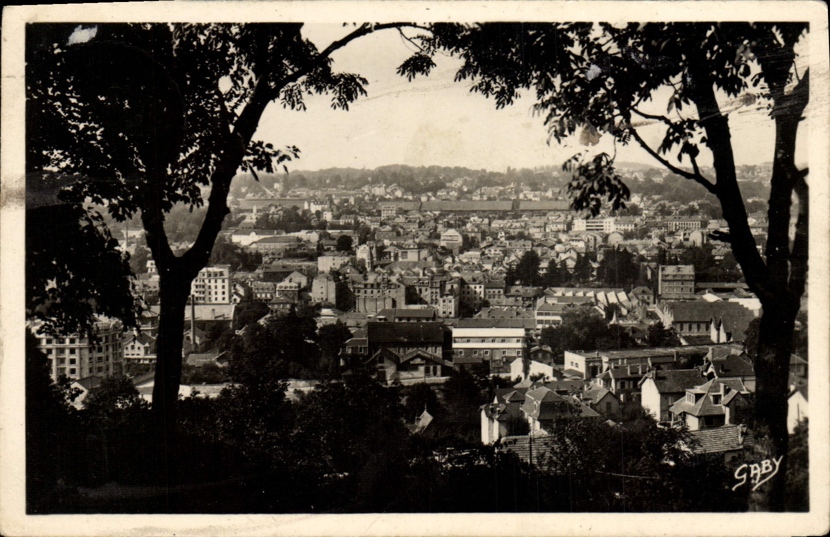 CPA Besancon Vue Generale