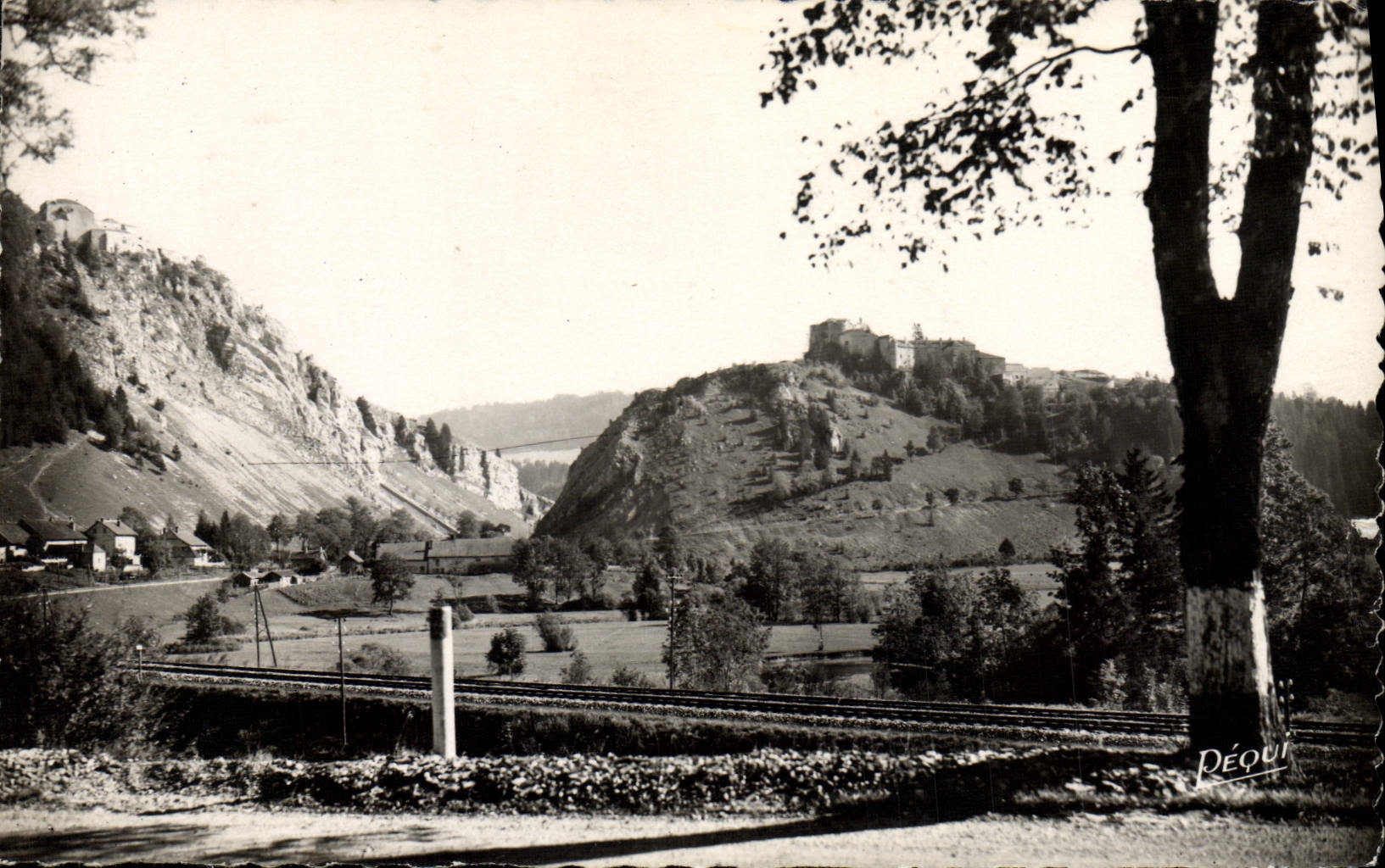 MODERN CARD Pontarlier the Procession Of the Cluse Forts of Joux and Larmont