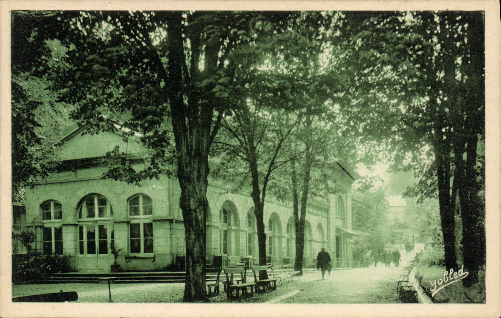 VINTAGE POSTCARD Capvern Fare Of the Refreshment bar