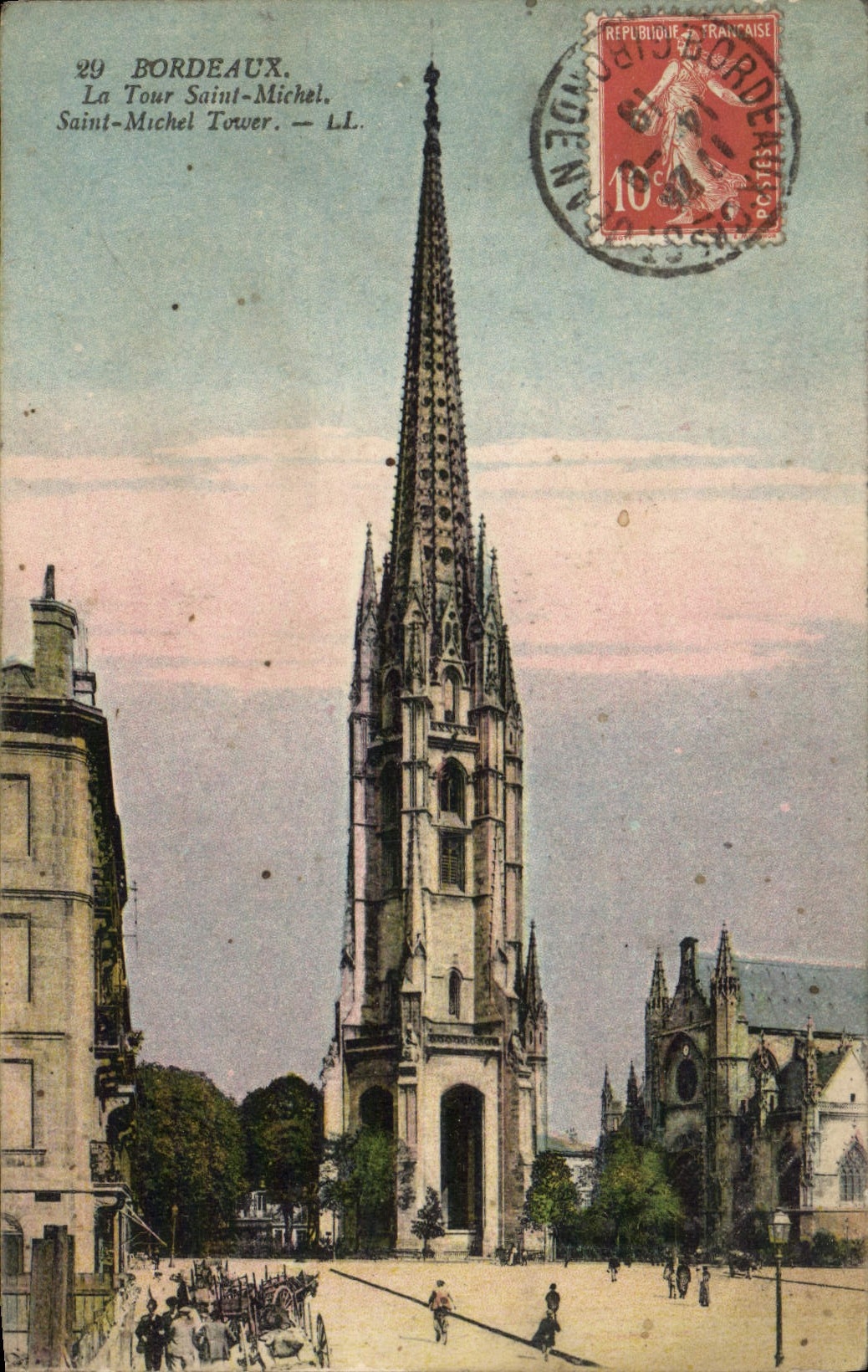 CPA Bordeaux La Tour Saint Michel 
