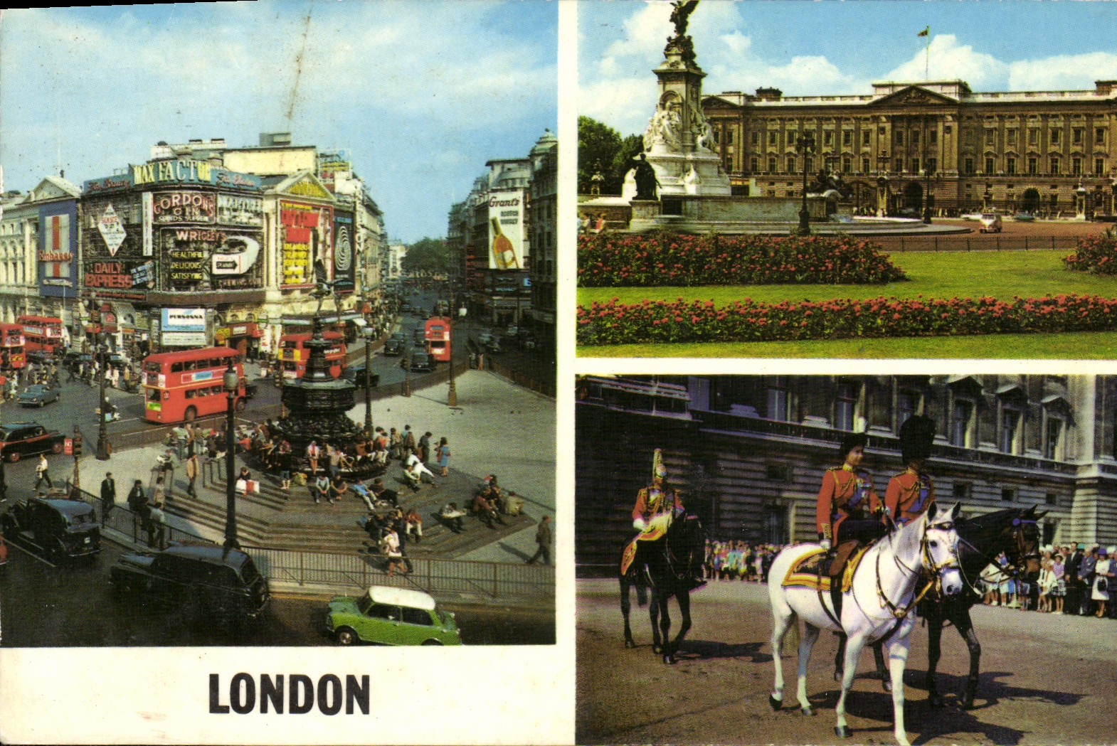CPM London Buckingham Palace Piccadilly circus