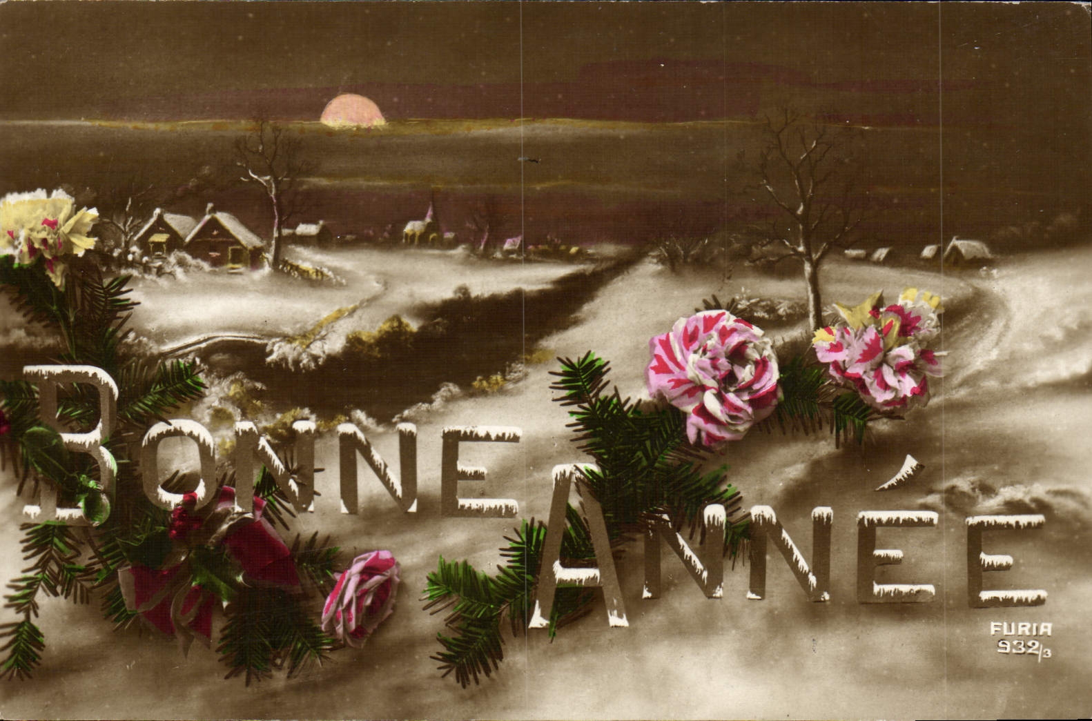 CPA Fantaisie Bonne Annee