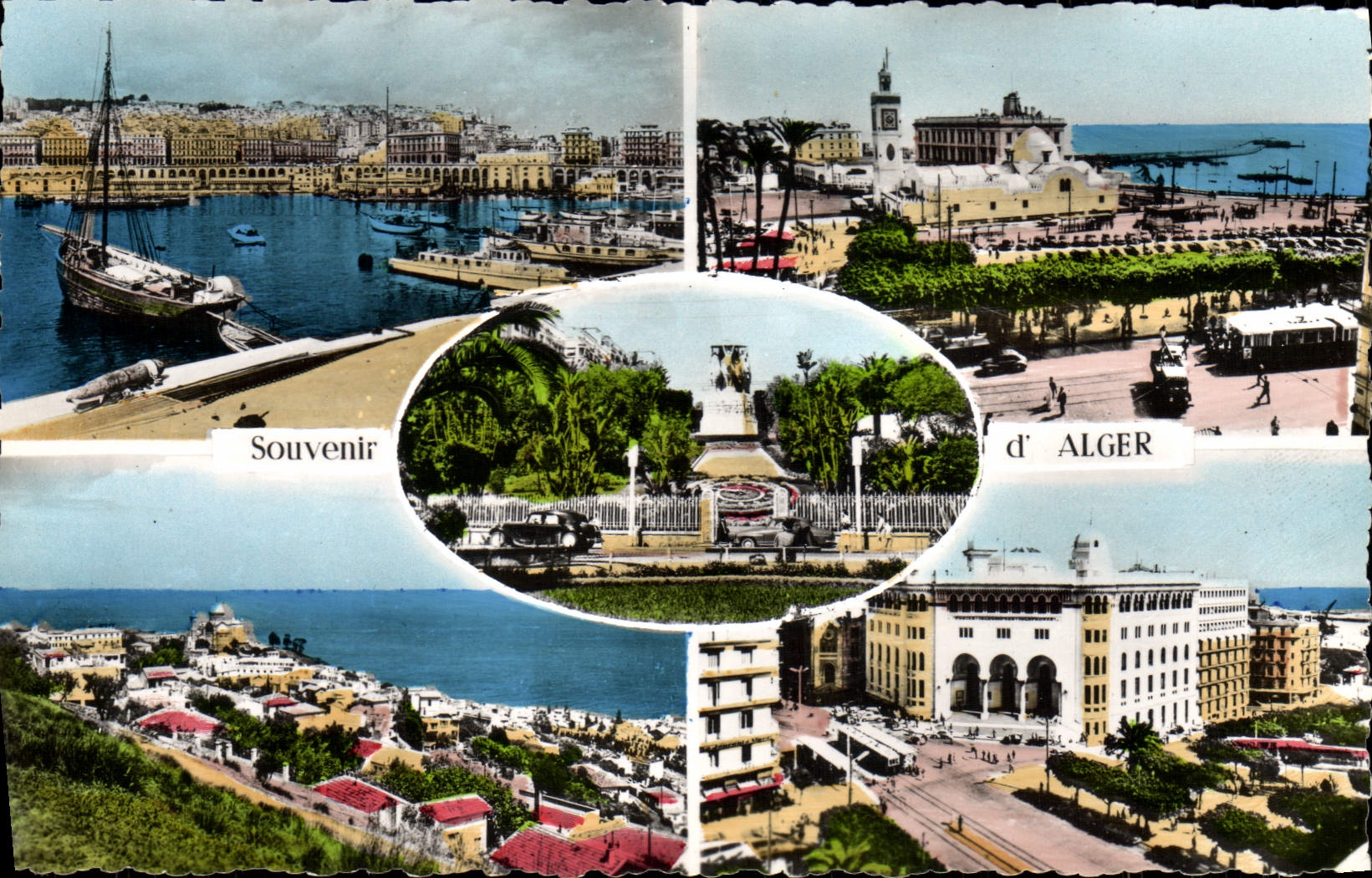 POSTAL MODERNA para recordar de Argel