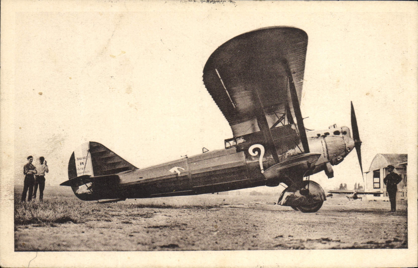 CPA Avion Aviation Breguet Ridon Avion de grand raid Moteur Hispano