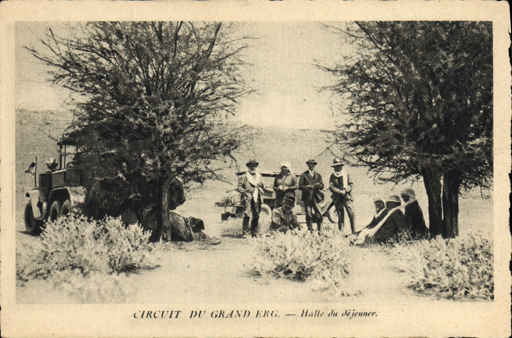 Circuito del automóvil de la POSTAL de la VENDIMIA del gran mercado del ergio del almuerzo