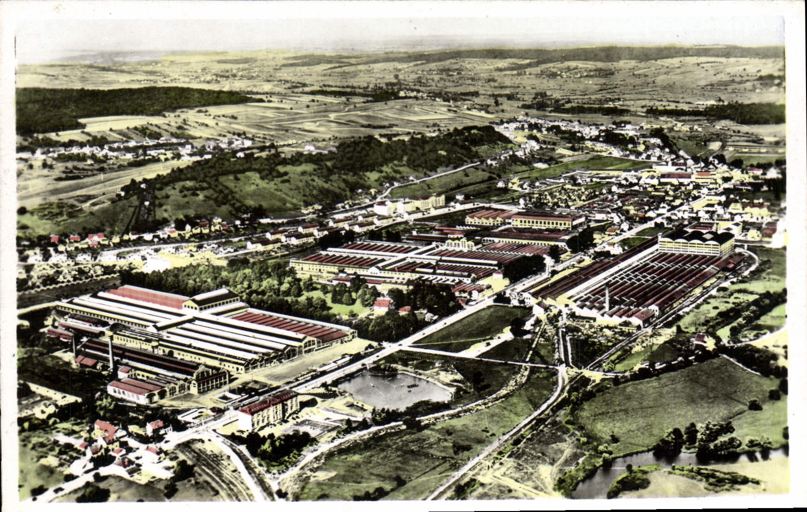 CPA Automobile Usines de Sochaux Centre de production 