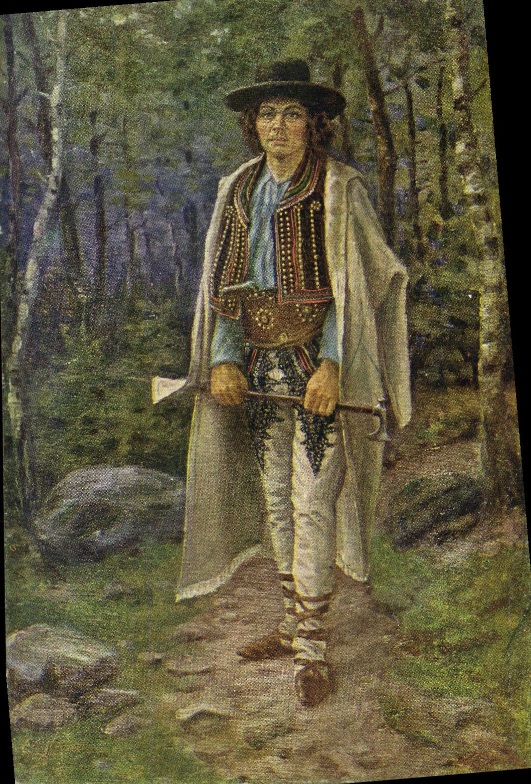 VINTAGE POSTCARD Illustrator Eda Kubicek Janosik