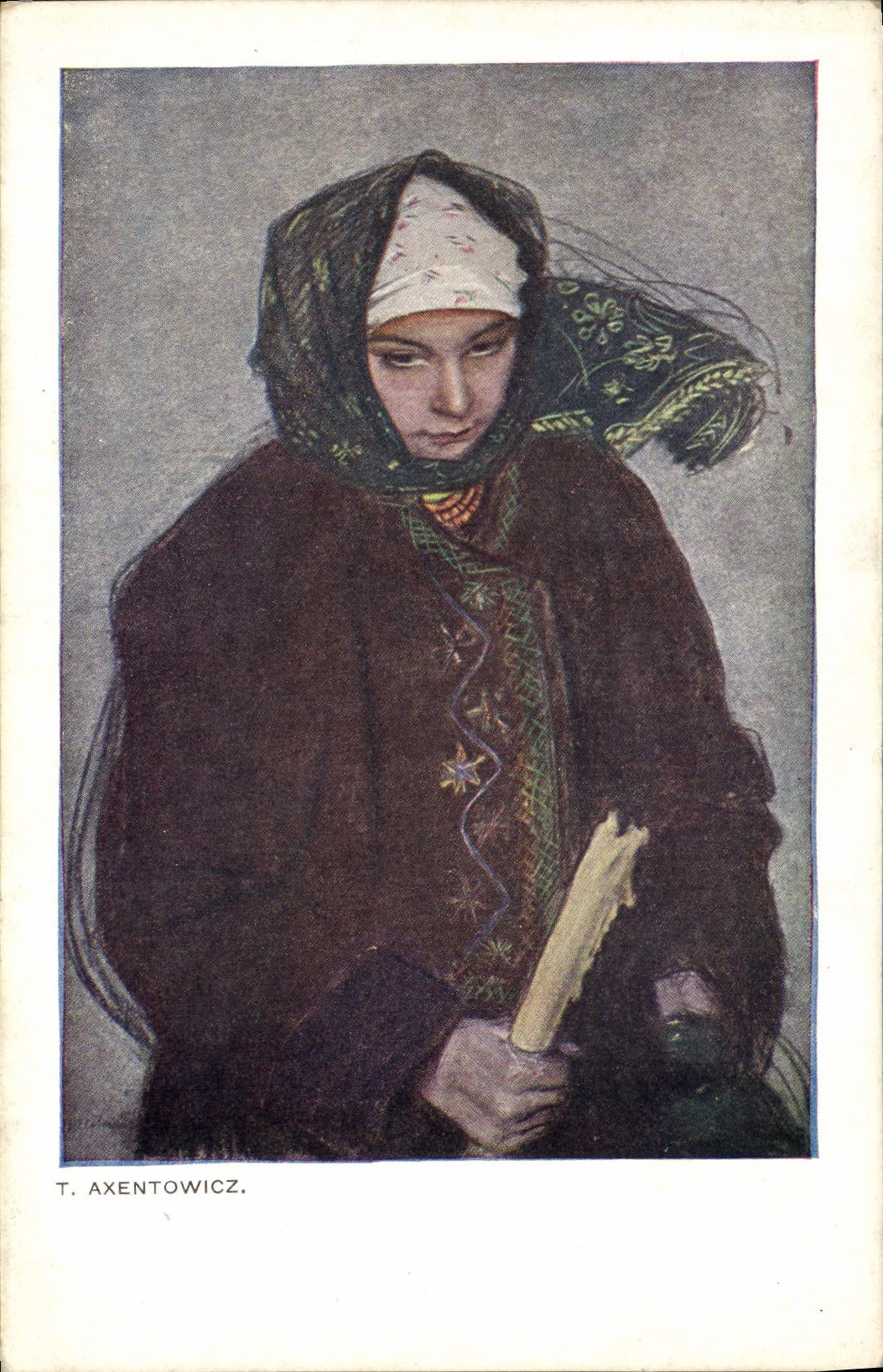 CPA Illustrateur Axentowicz 