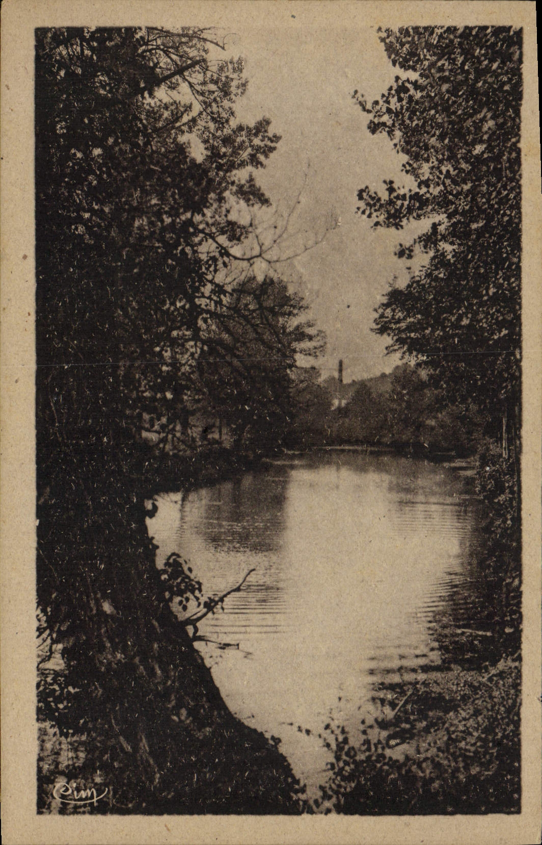 CPA Saint Germain Sur Moine Le Moine A La Gauvriere