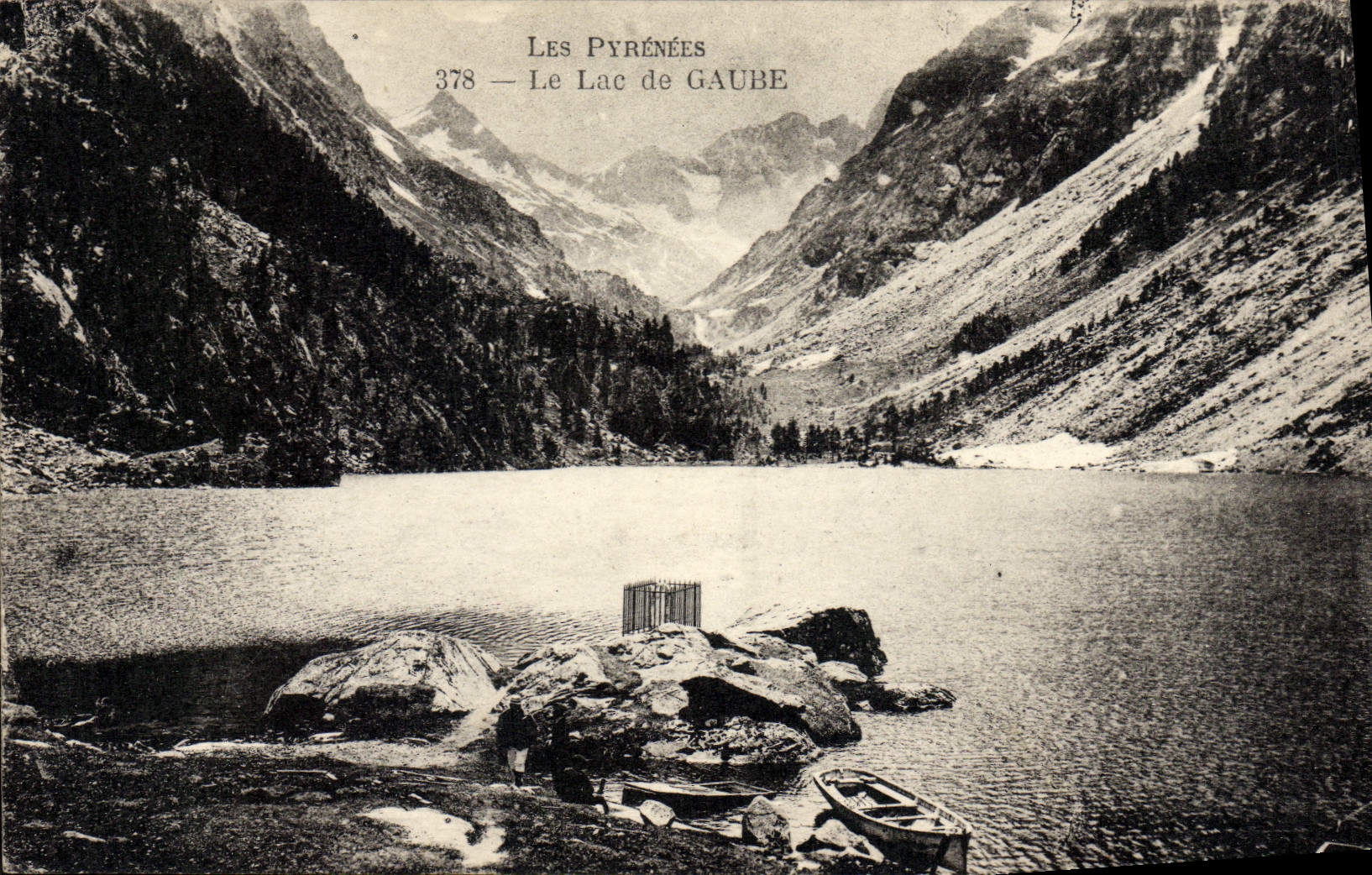CPA Les Pyrenees Le Lac De Gaube