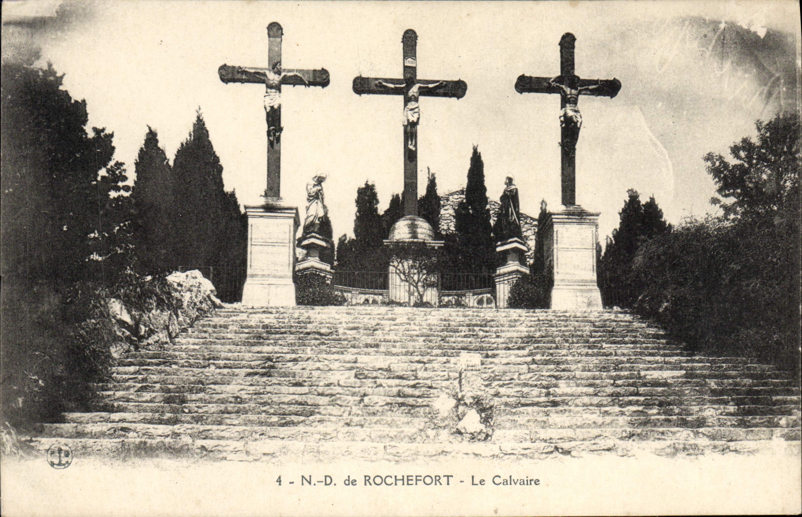 CPA Rochefort Le Calvaire