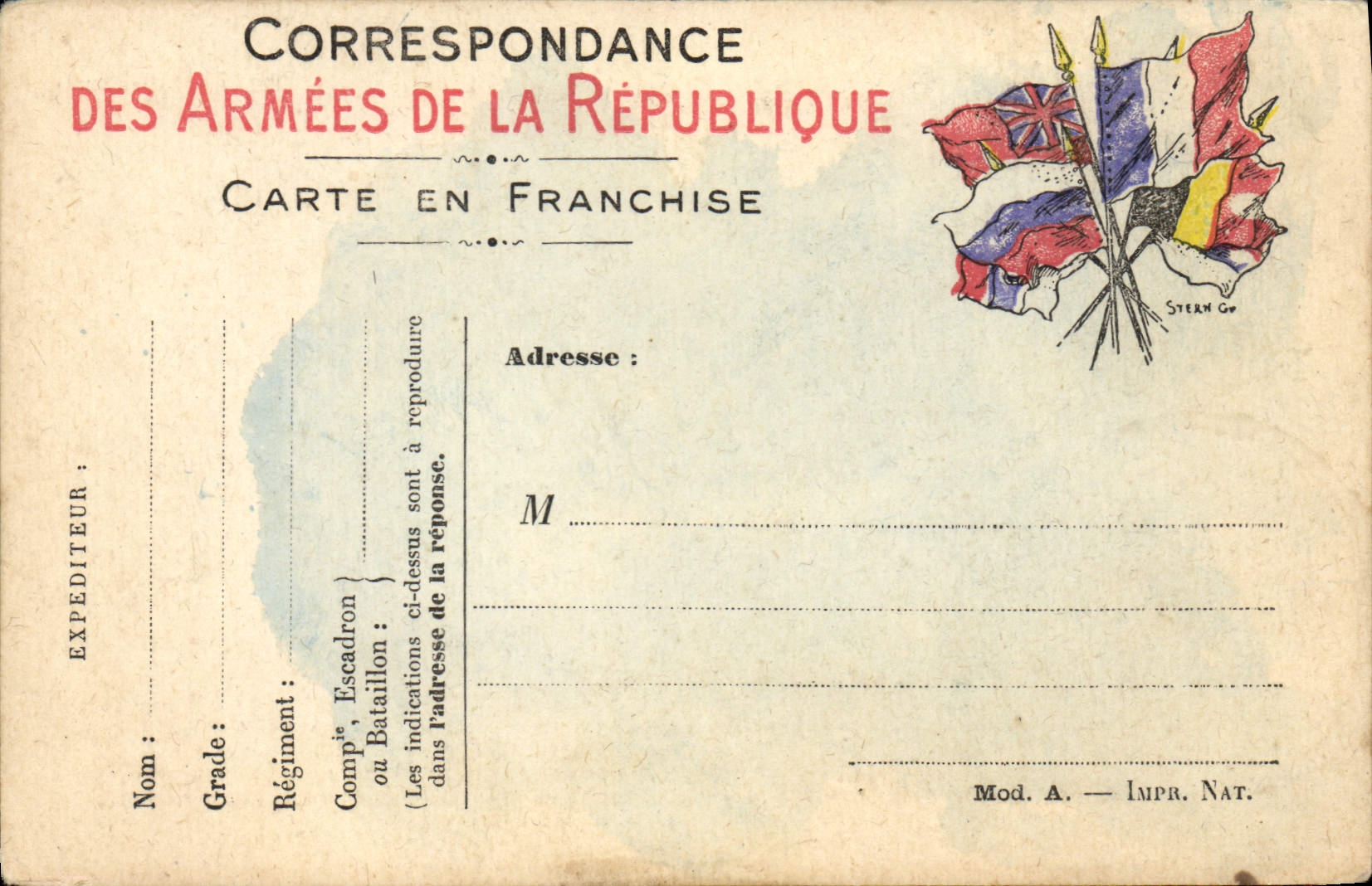 Military chart Frankness