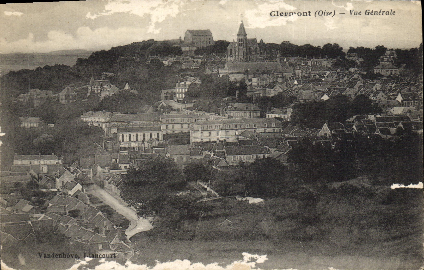 VINTAGE POSTCARD Clemont View