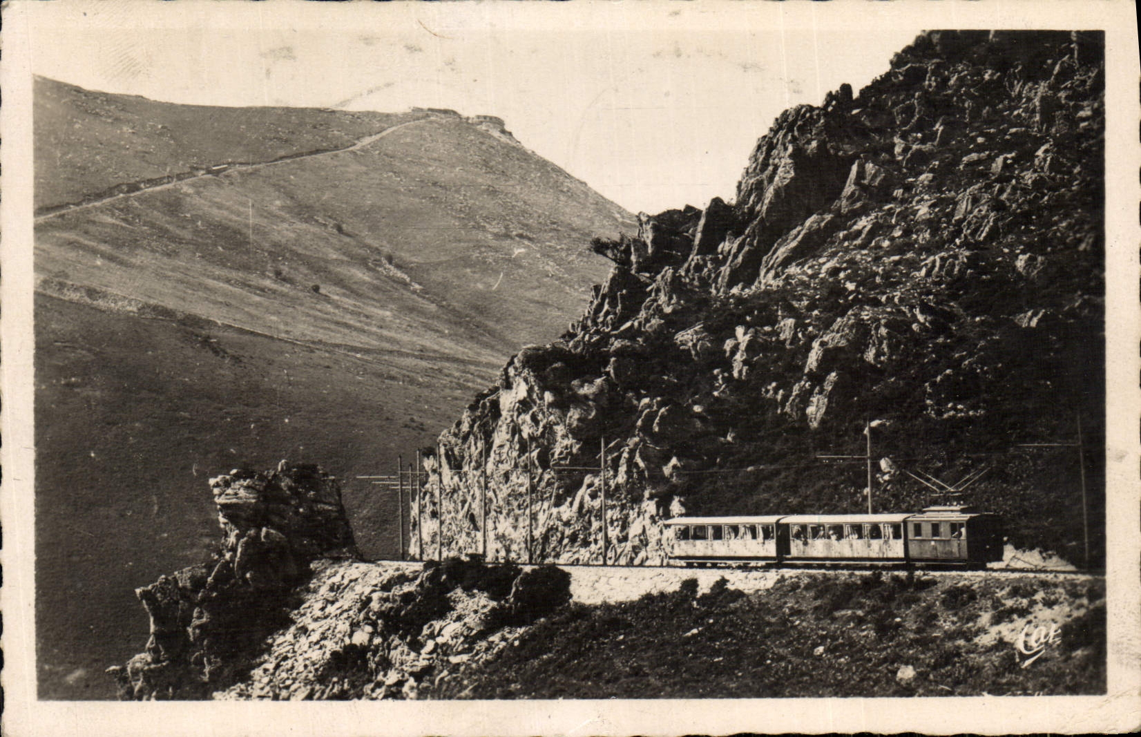 MODERN CARD St Jean De Luz Rhune the Breach