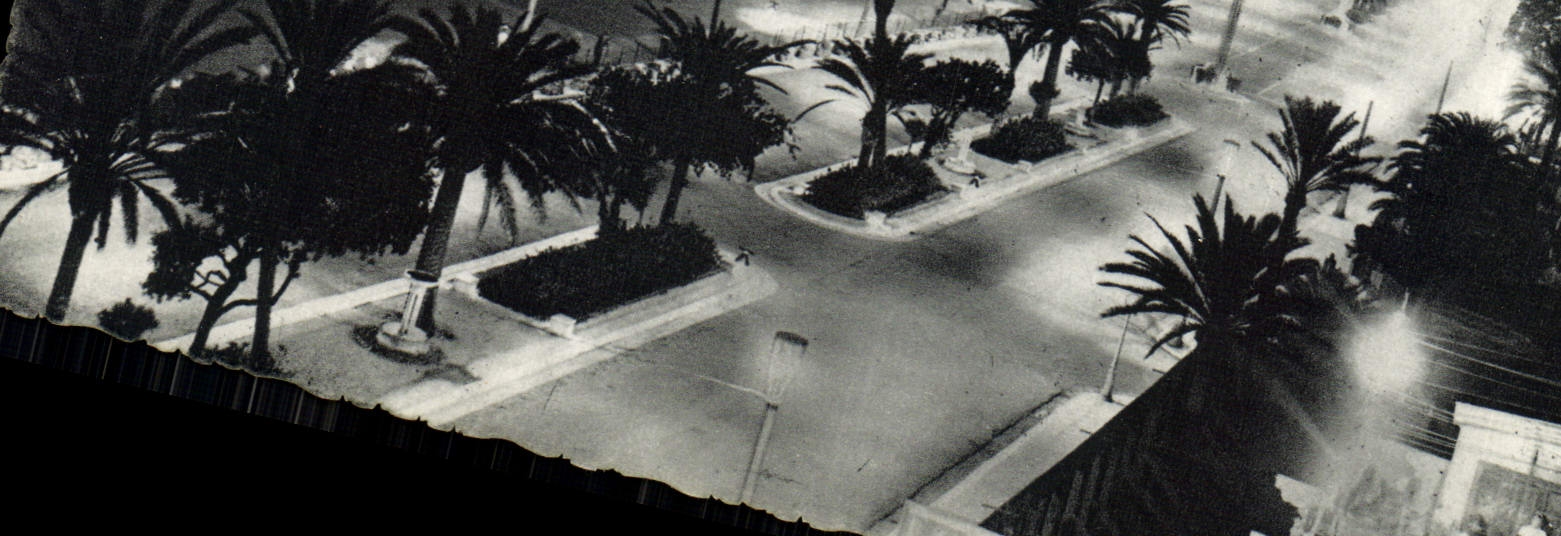 MODERN CARD Nice the Night the Bay Of the Angels