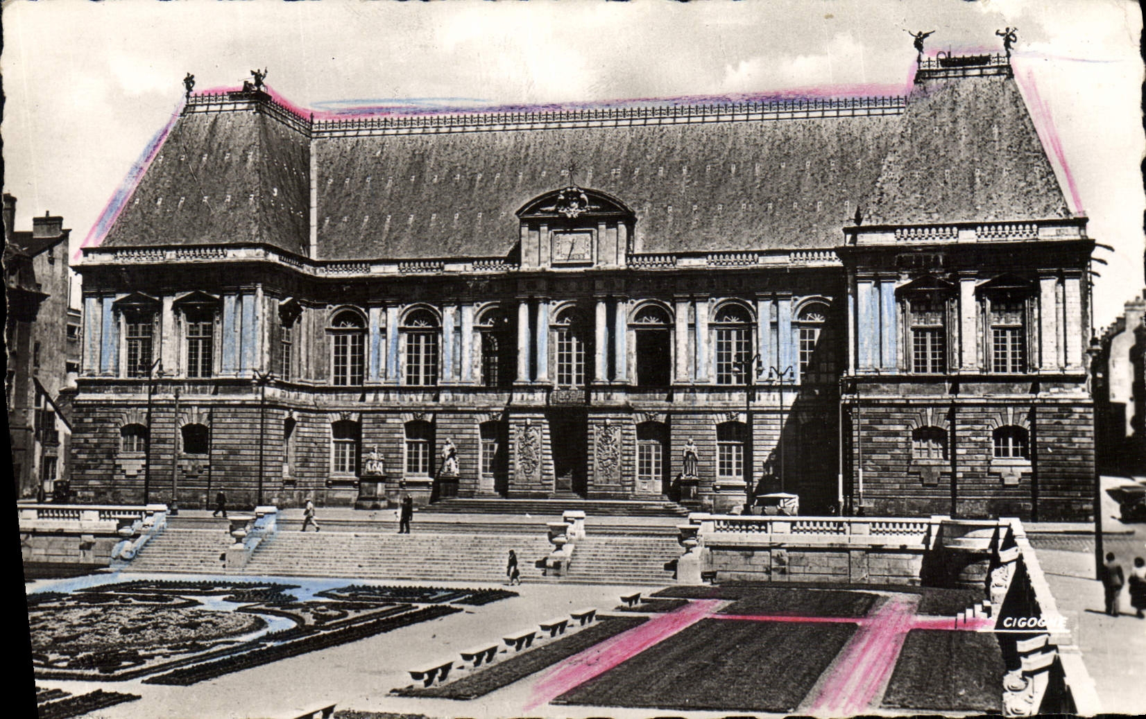 MODERN CARD Rennes Law courts