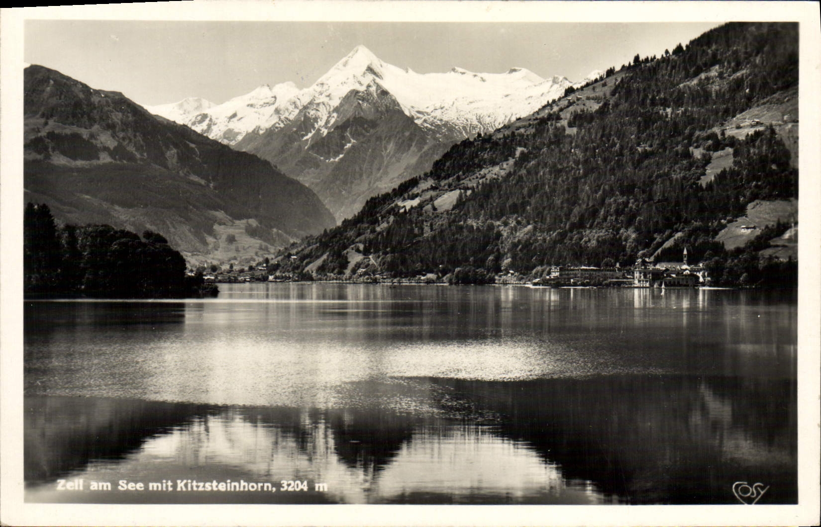 CPA Zell Am See Mit Kitzsteinhorn