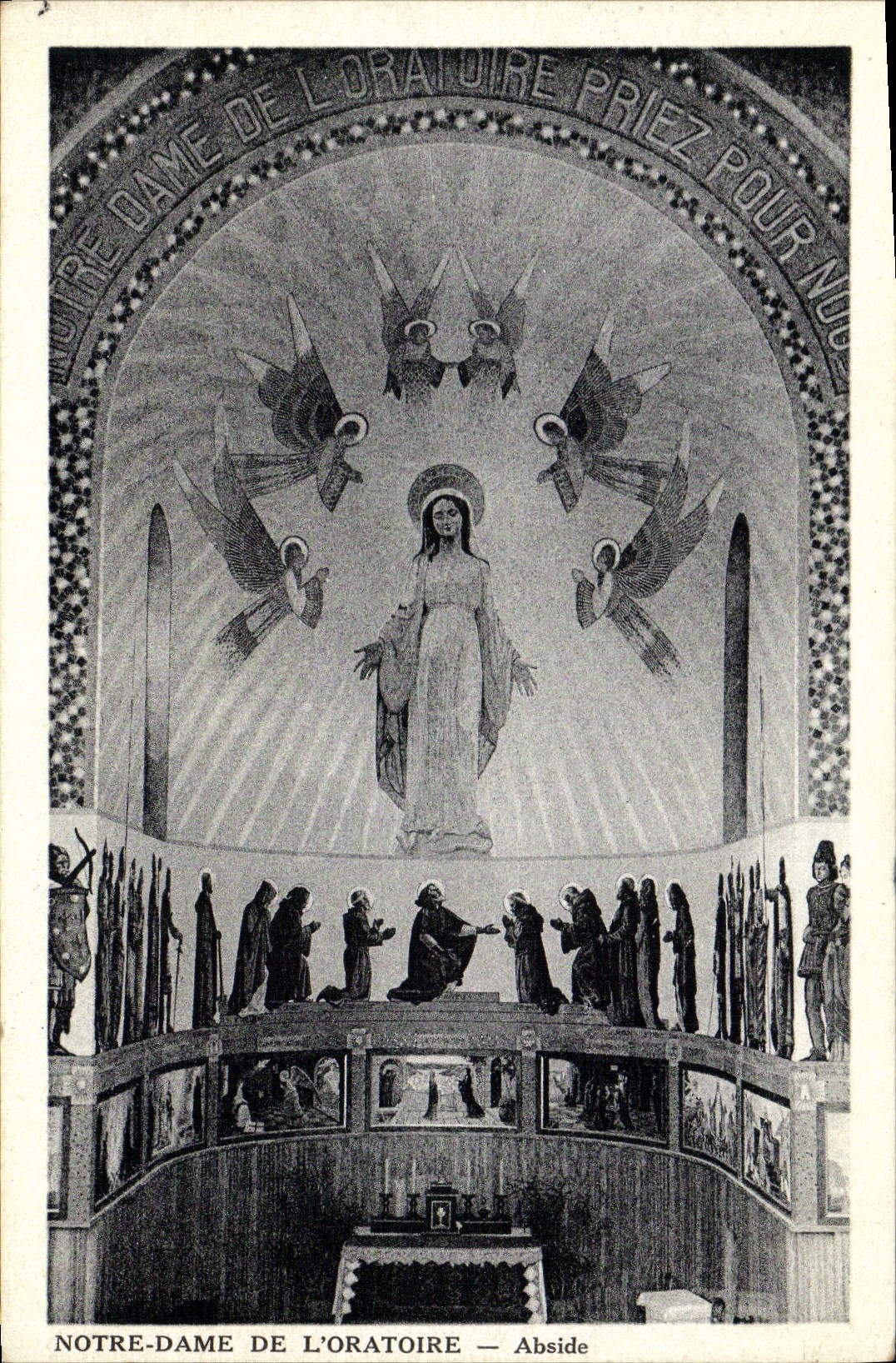CPA Notre Dame De L'Oratoire Abside
