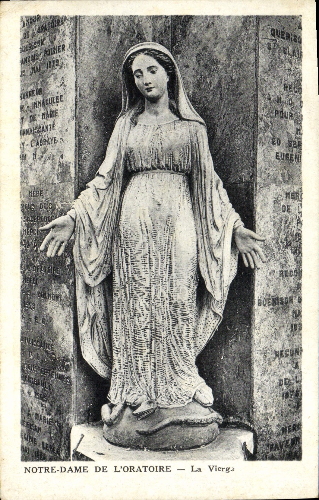 CPA Notre Dame De L'Oratoire La Viergs