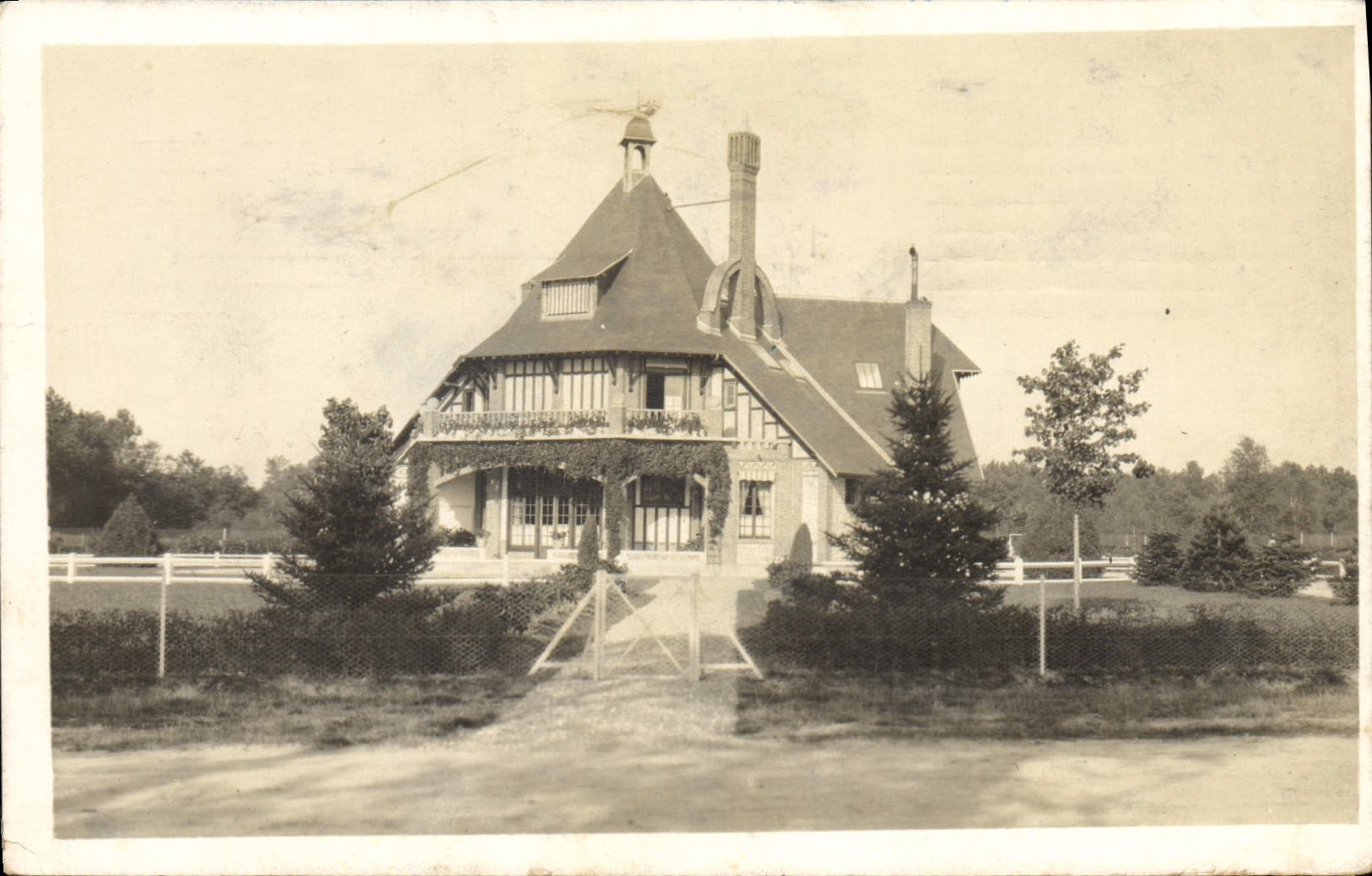 CARTE PHOTO Maison