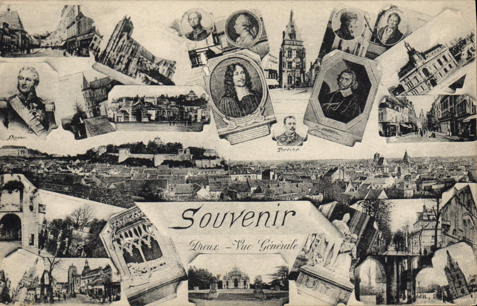 CPA Souvenir Dreux