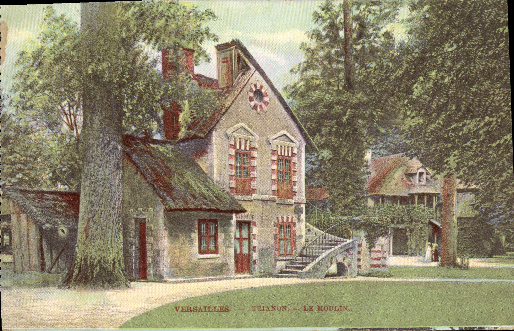 CPA Versailles Le Moulin 