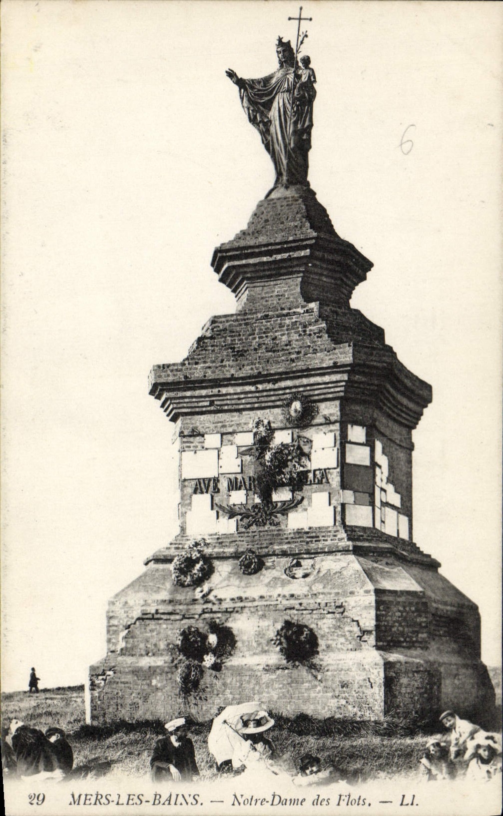 CPA Mers Les Bains Notre Dame Des Flots
