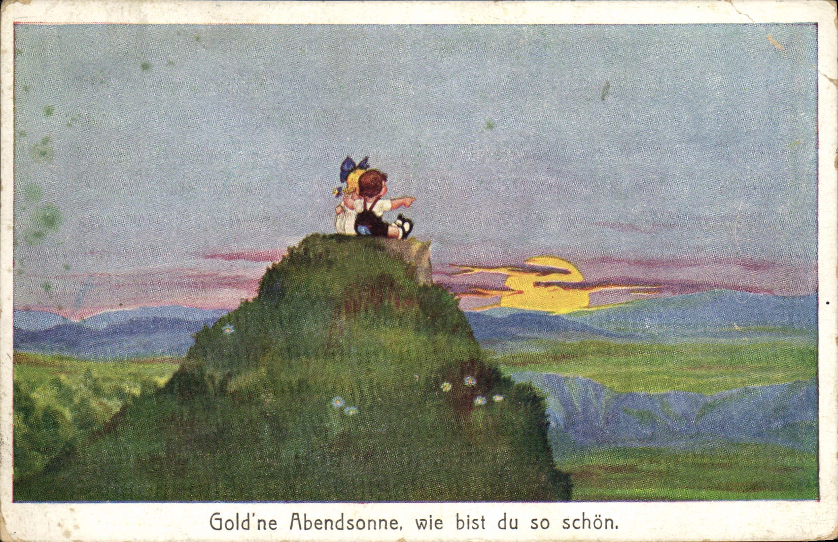 CPA Illustrateur Enfants 