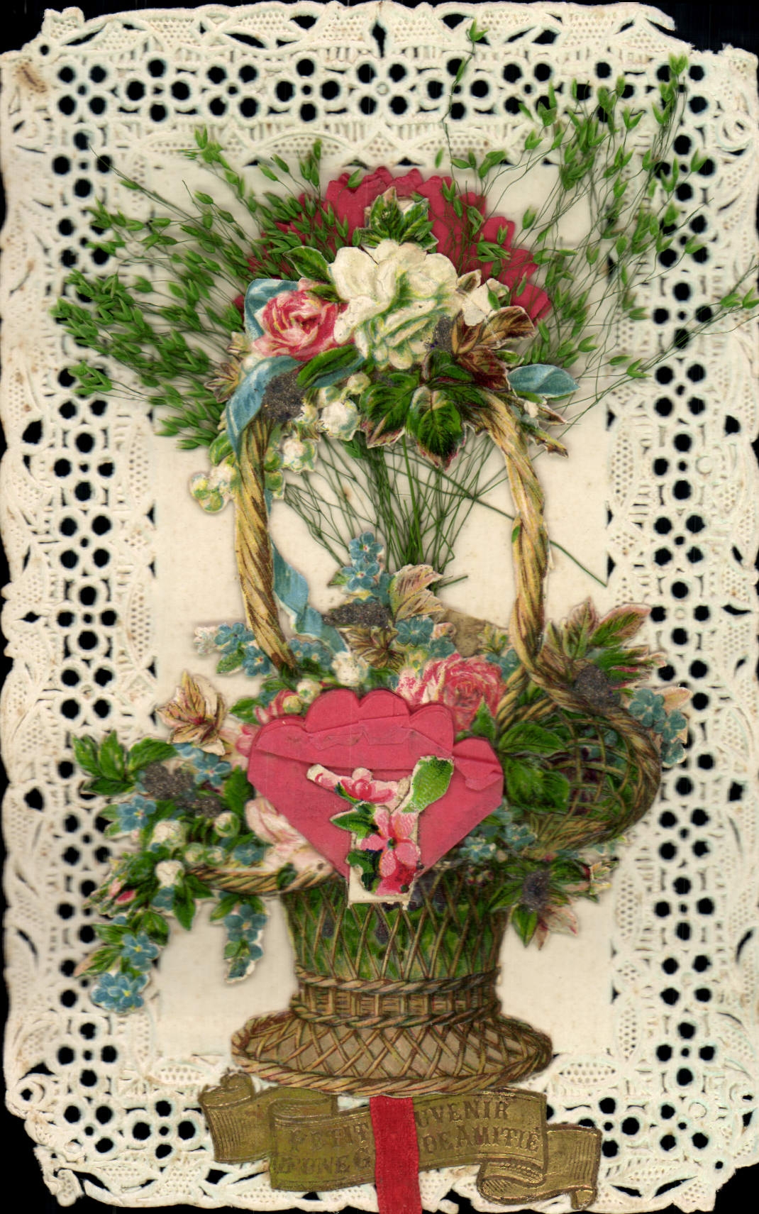 CPA Brodee Fantaisie Fleurs 