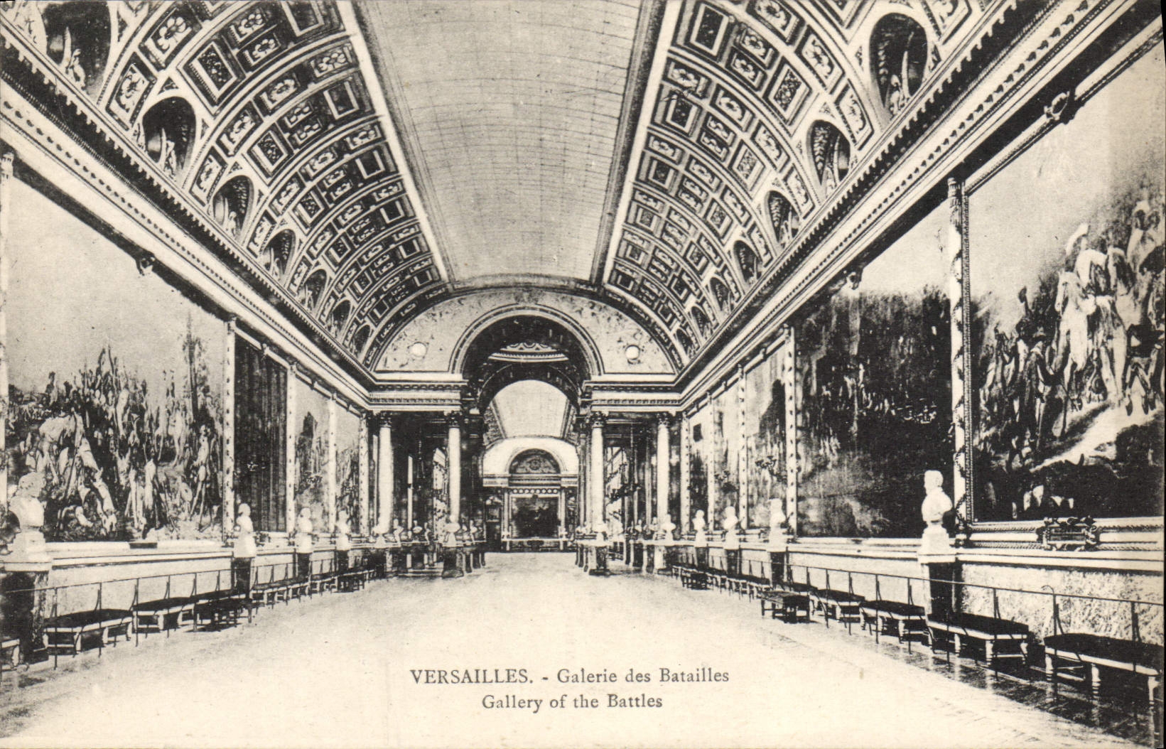 CPA Versailles Galerie des batailles 
