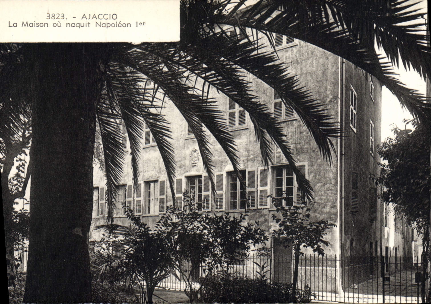 CPA Maison ou naquit Napoleon 1er Ajaccio