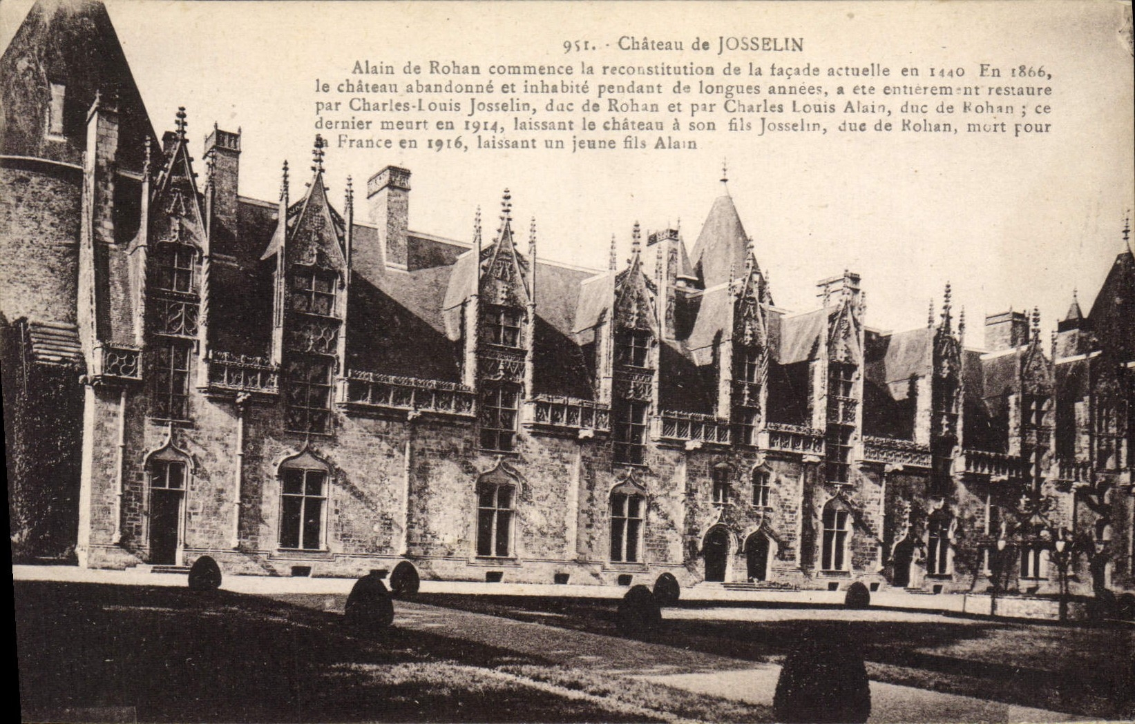 CPA Chateau de Josselin 