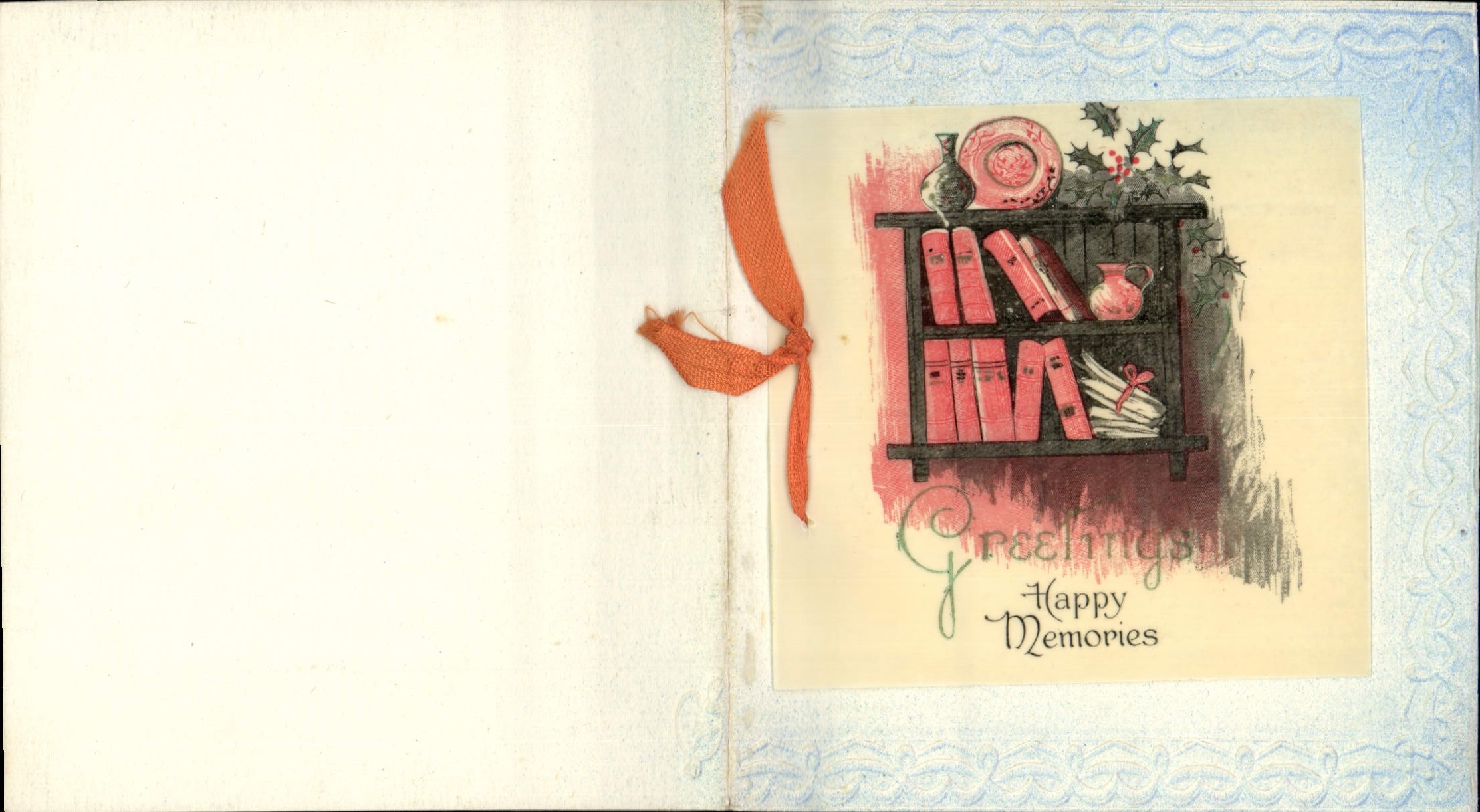 VINTAGE POSTCARD Greetings