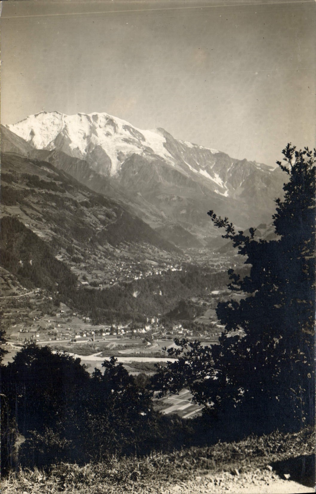 CARTE PHOTO St Sevran vu de Passy st Gervais