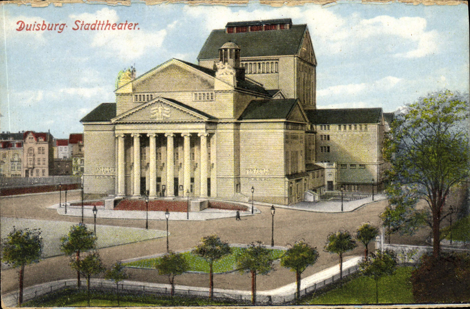 CPA Disburg Stadttheater