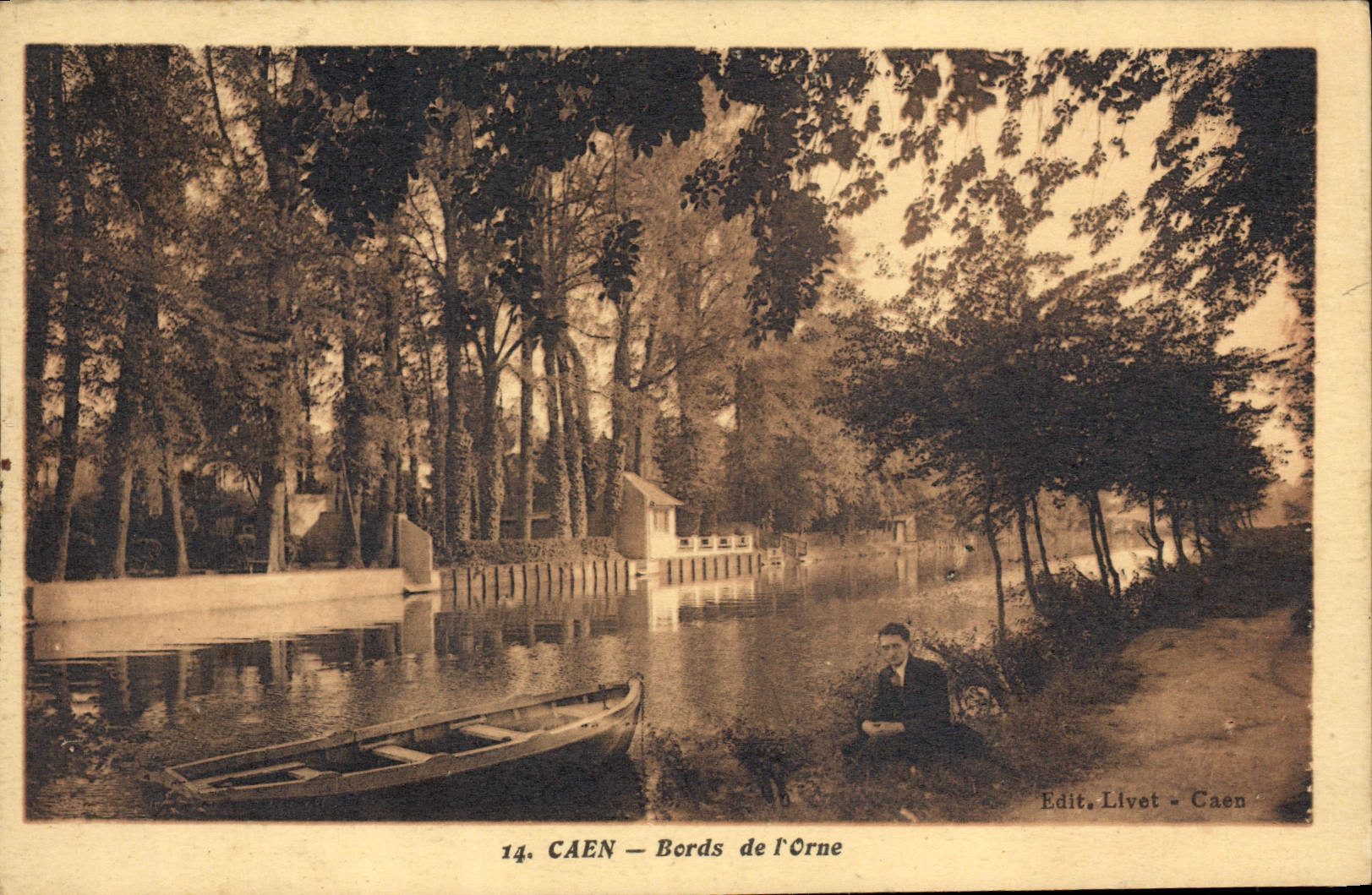 CPA Caen Bords de L'Orne